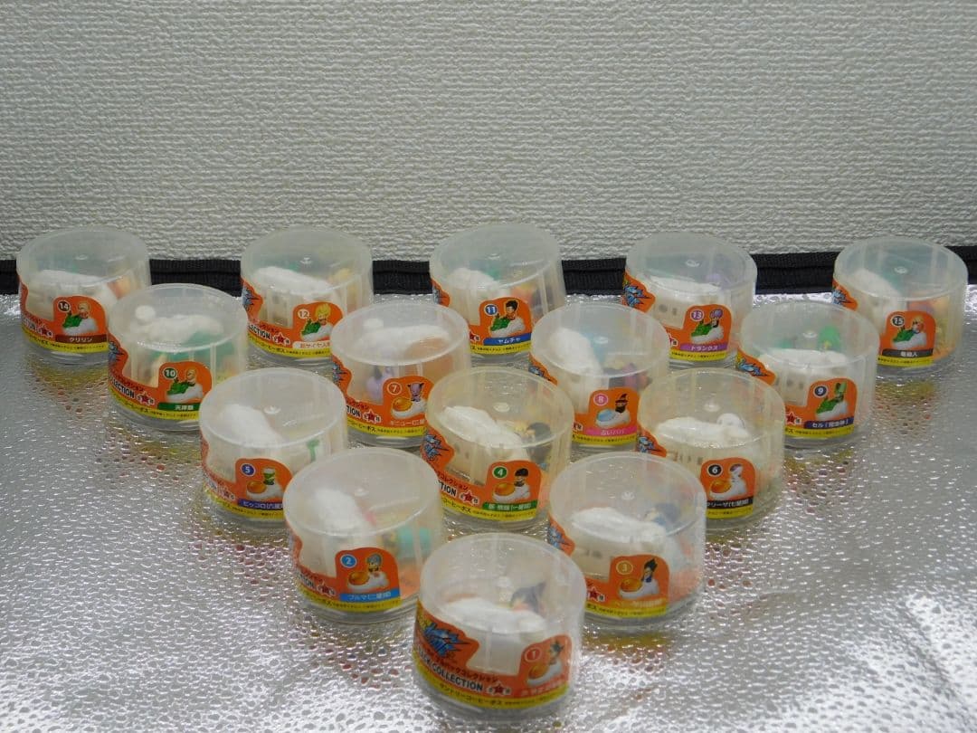 全１５個セット売り　DB-改フィギュアクリアケース入りセット　コンプリート１５個