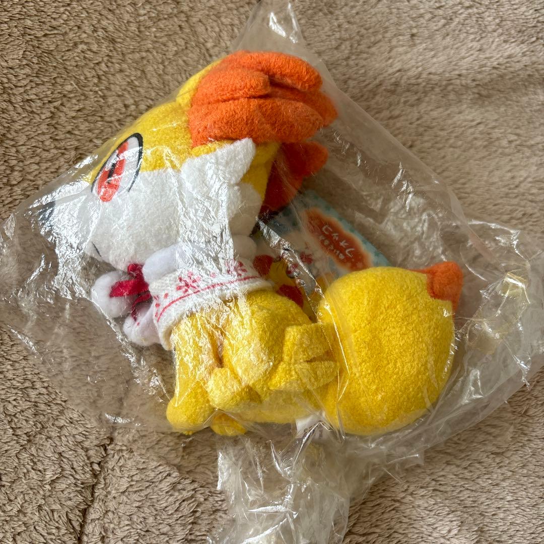 ポケモンセンター　フォッコ　ドール　ぬいぐるみ