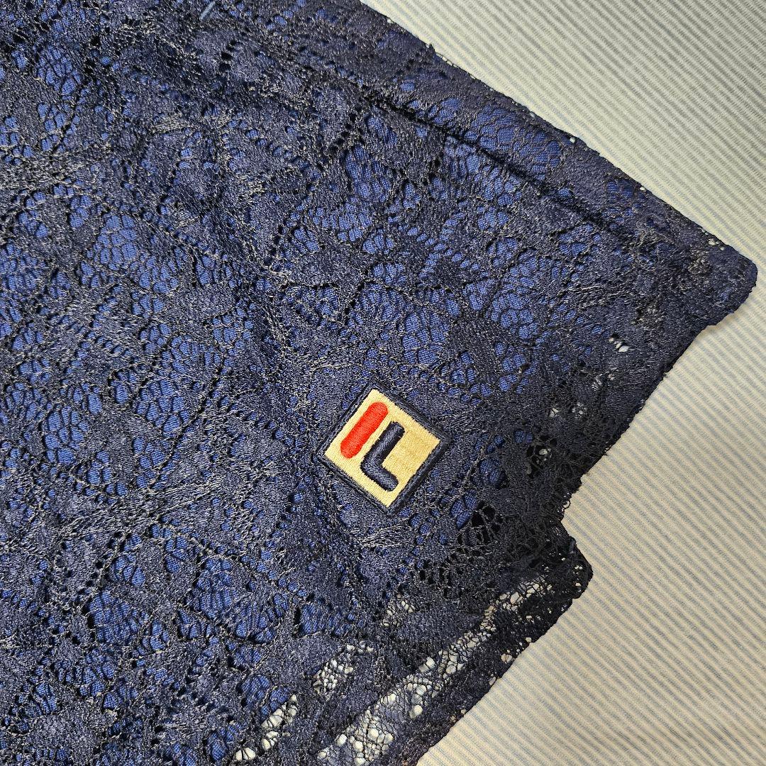 フィラ　レースのセットアップ　ネイビー