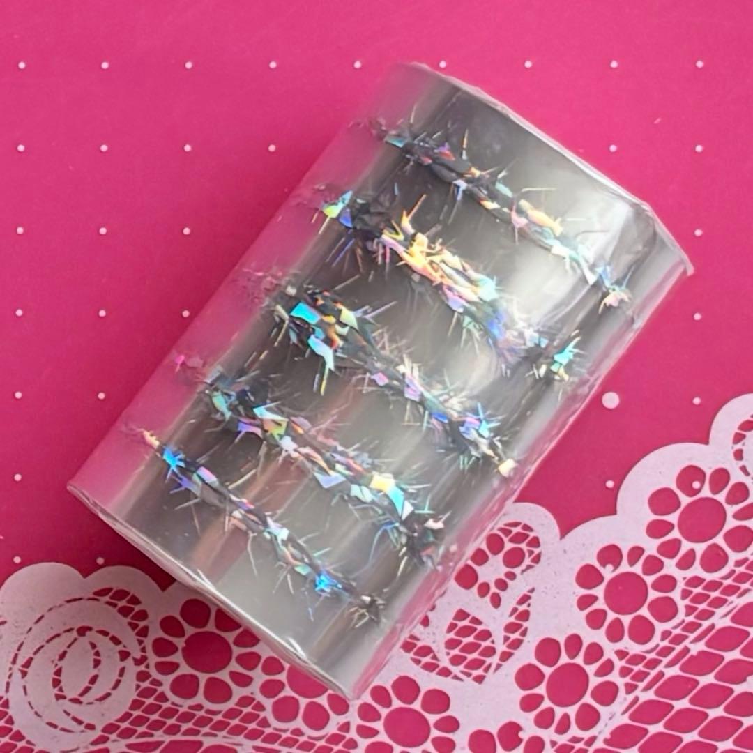 贝壳银 铁刺2 5m 海外マスキングテープ