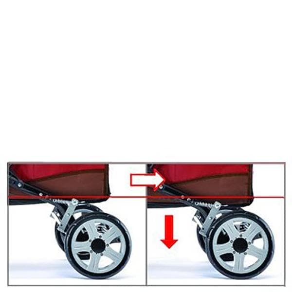 未使用 ボンビ プログレ レッド ペットバギー 耐荷重30kg