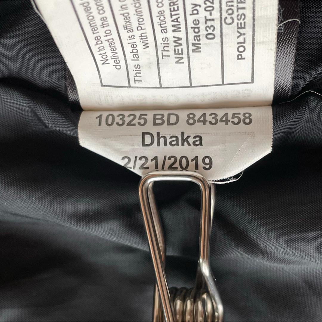 5481【美品】バートン　ジャケット メンズ 中綿入り 無地 黒 サーモライト