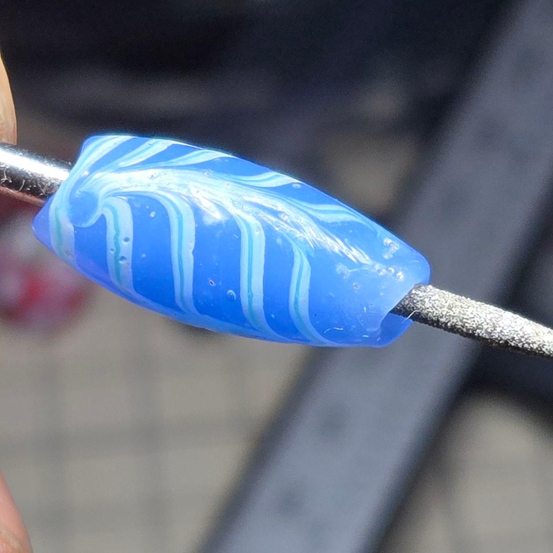 超稀少　美品　パールブルーバイオレットフェザー　goro's等のカスタムに 2