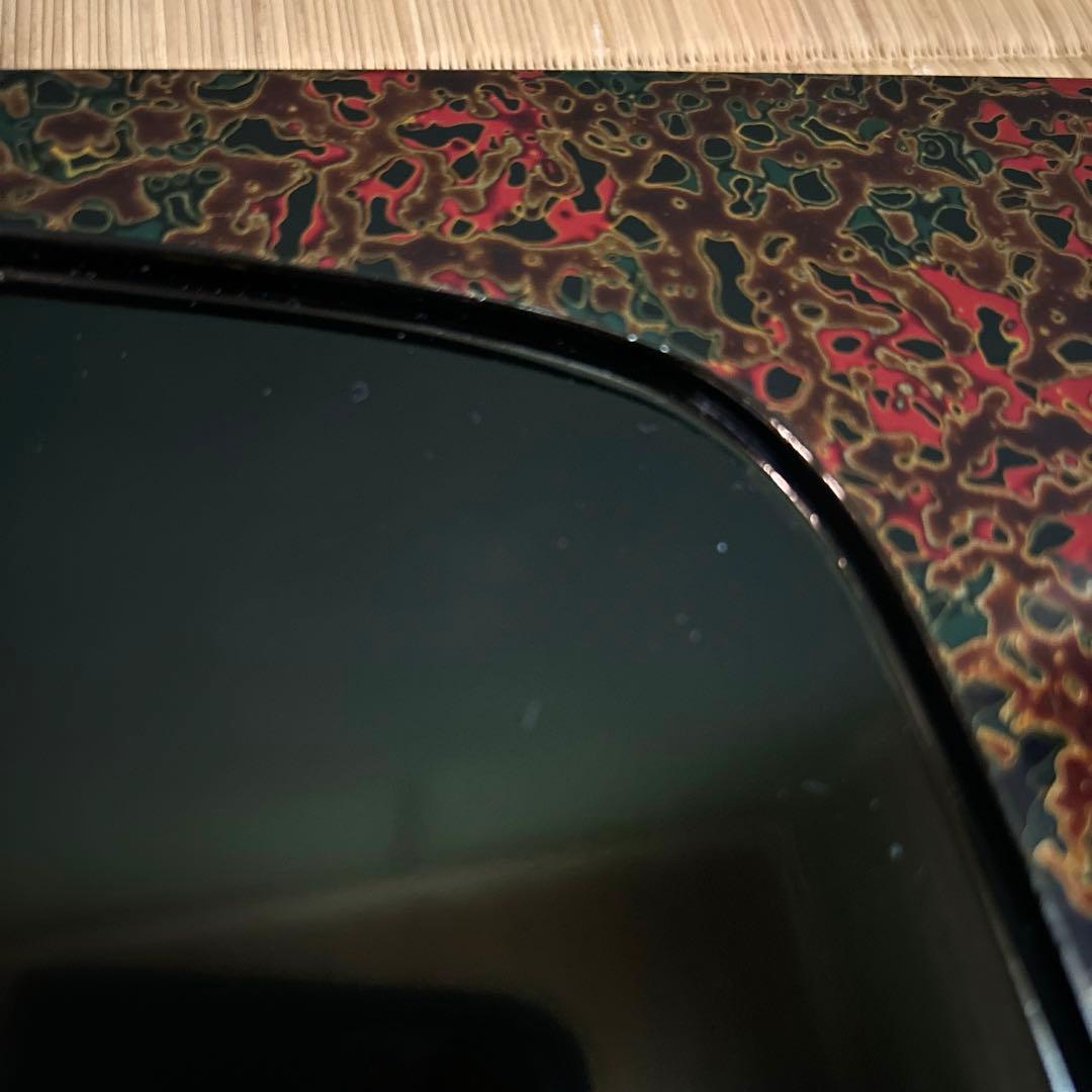 蔵出し！✴︎津軽塗・唐塗長手浅堀盆・卓上盆『おもてなし膳』5膳 ✴︎