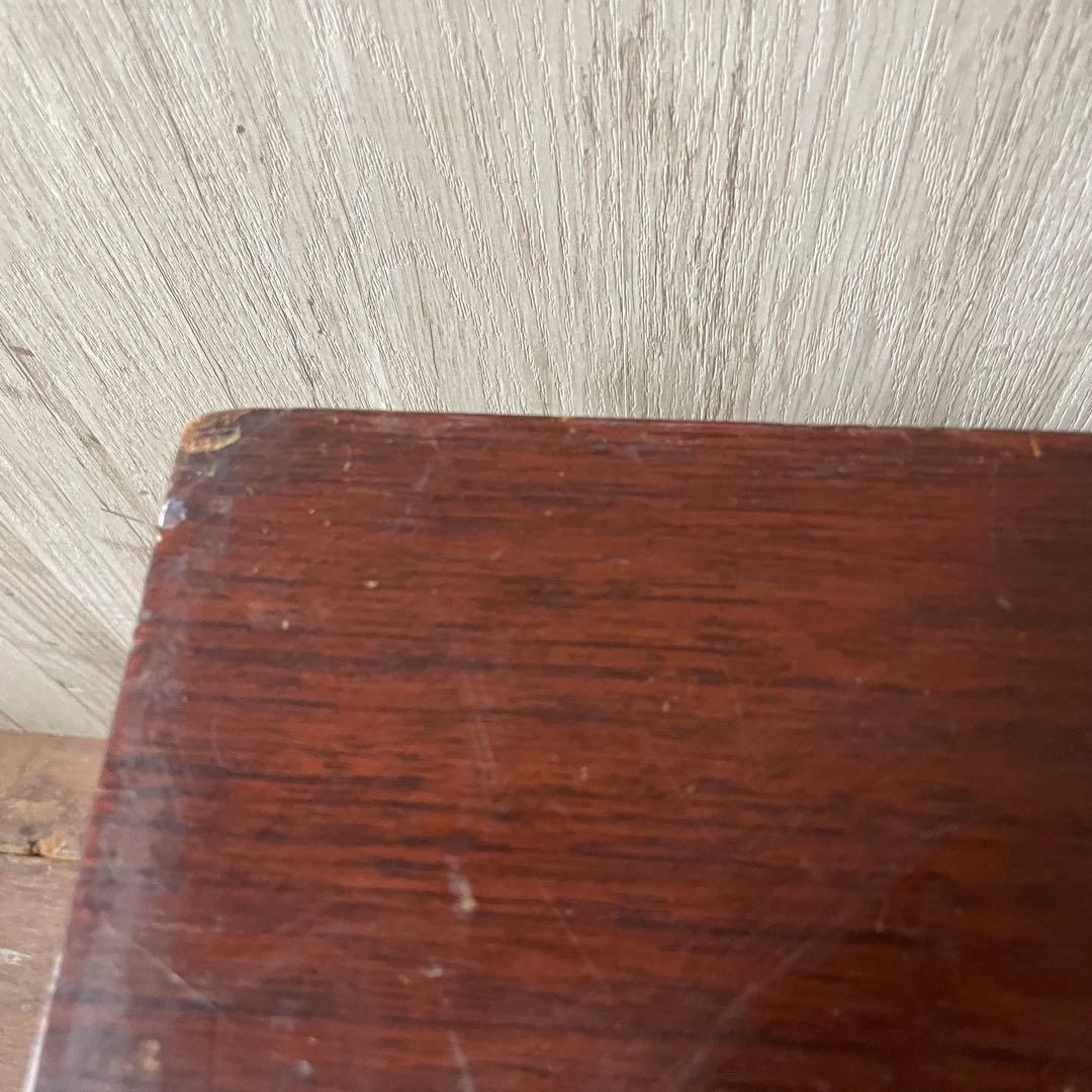 ②木製彫刻座卓 木彫サイドテーブル アジアン家具 アンティーク家具 ヴィンテージ