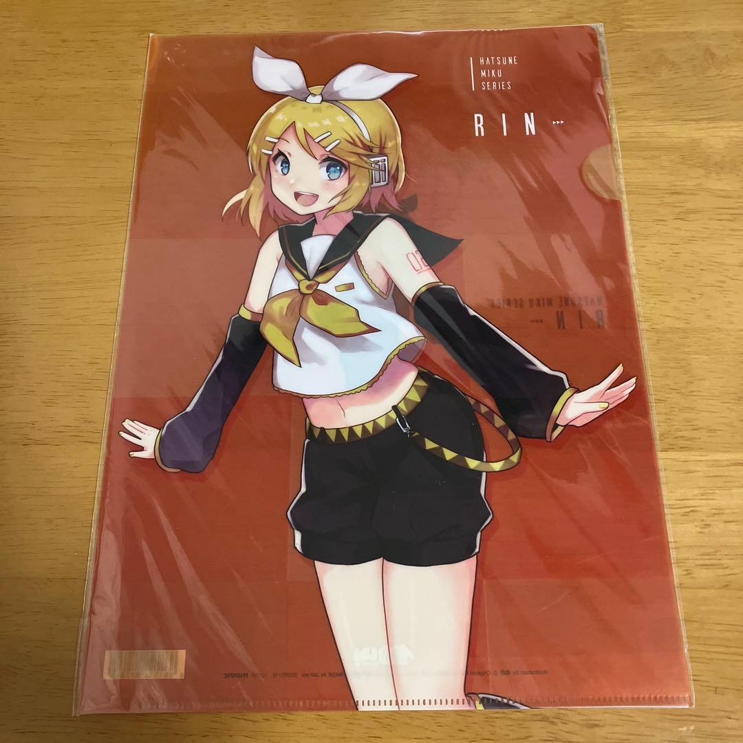 【初音ミク・鏡音リン・鏡音レン】8th アニメイト 8周年 クリアファイル