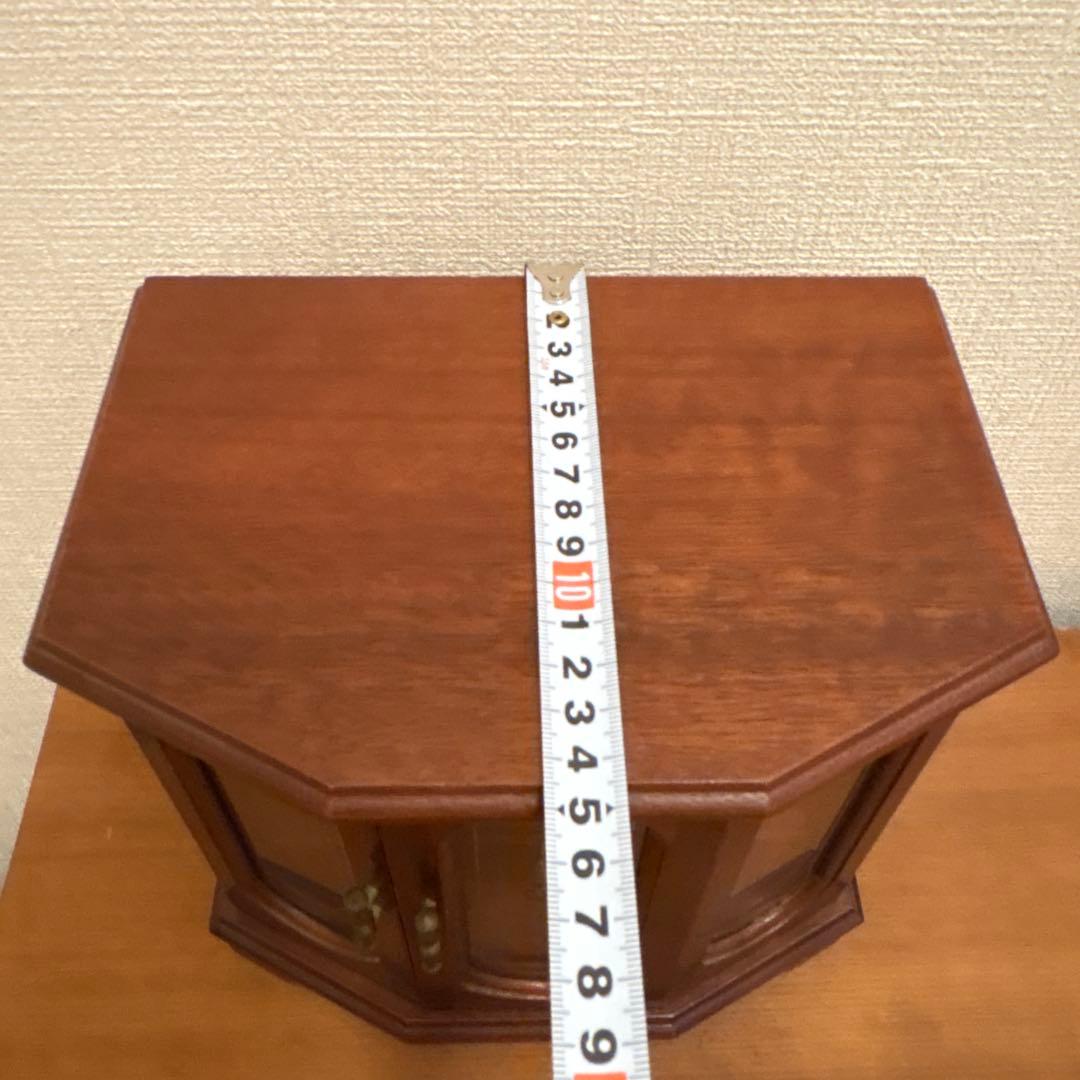 木製アクセサリーケース　小物棚　アンティーク
