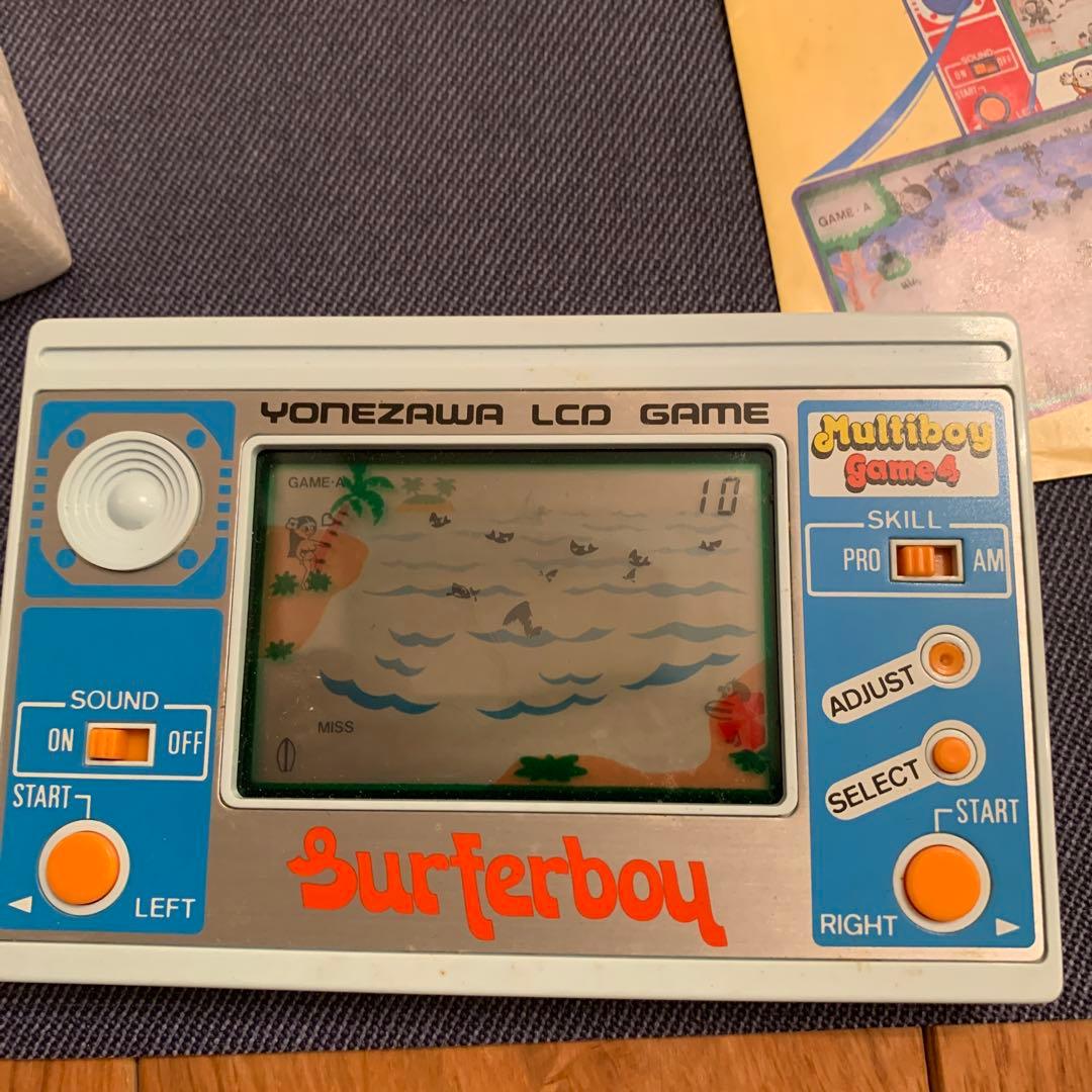 サーファーボーイ　LCDゲーム　動作品