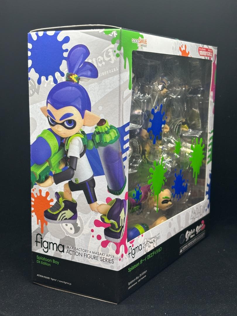 figma スプラトゥーン 全セット (テンタクルズ／ガールDX／ボーイDX)