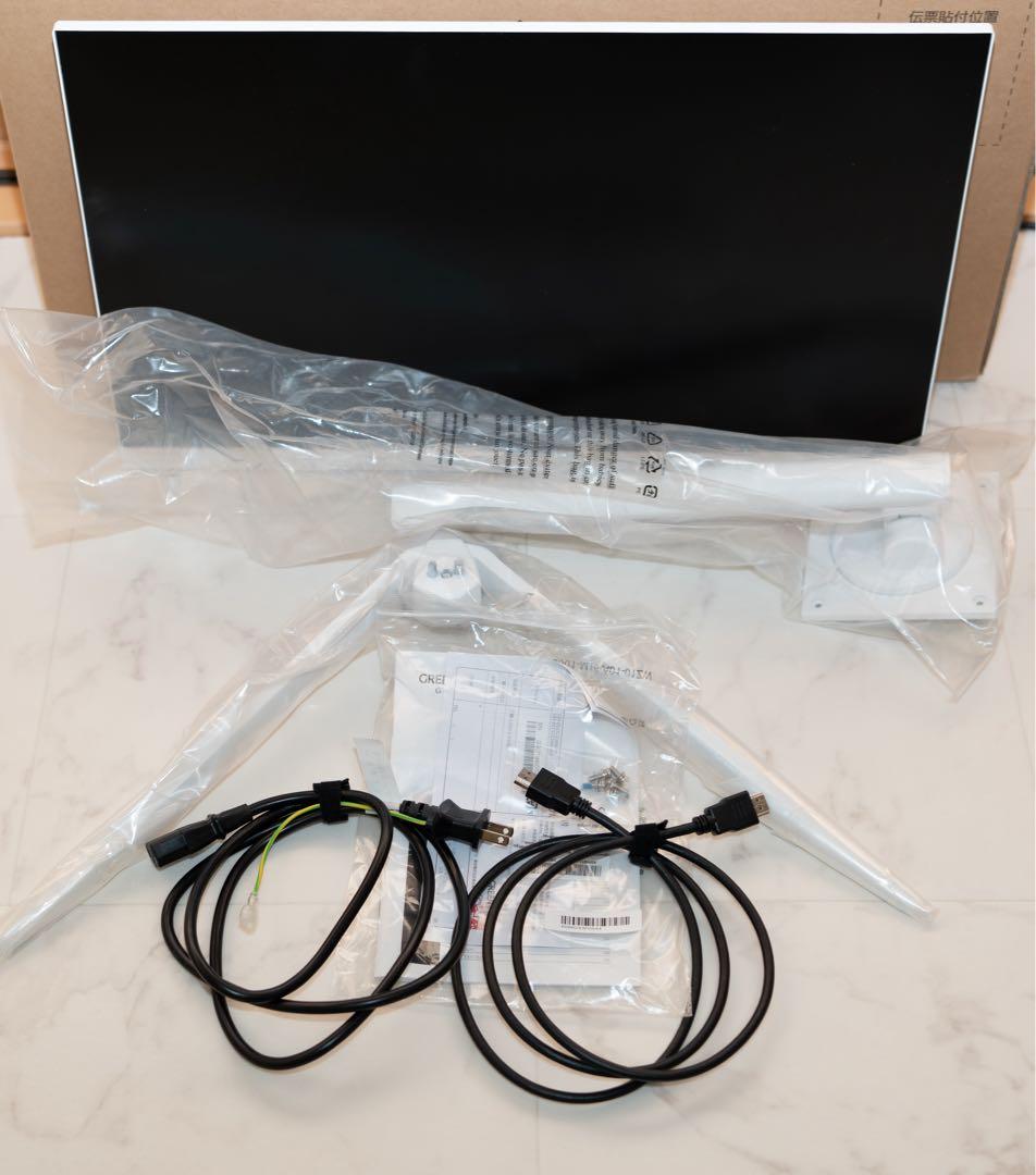 グリーンハウス 23.8インチ ゲーミングモニターGH-ELCG238B-WH