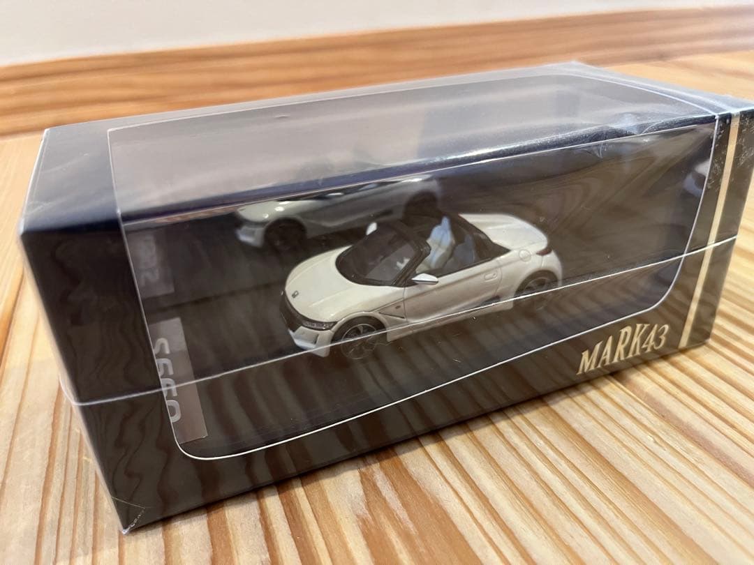 ミニカー HONDA S660 MARK43 1/43 Hobby JAPAN White