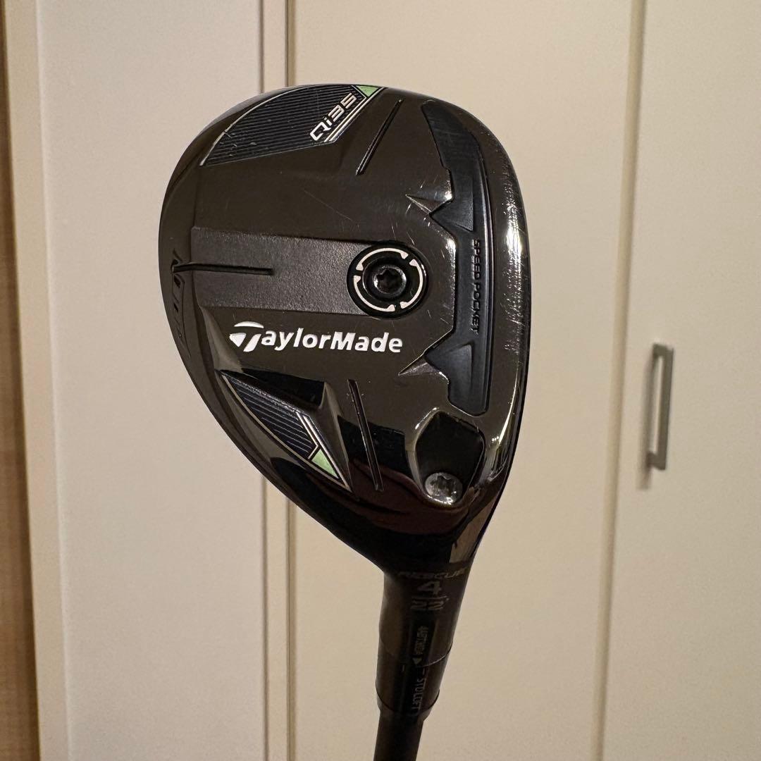 美品TaylorMade Qi35レスキュー　3・４番セット　カスタムシャフト