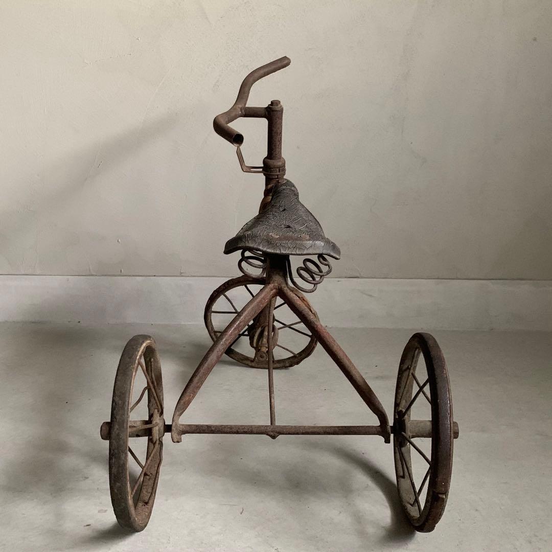 大正〜昭和初期の 三輪車 古道具坂田さん的 古道具 アンティーク オブジェ
