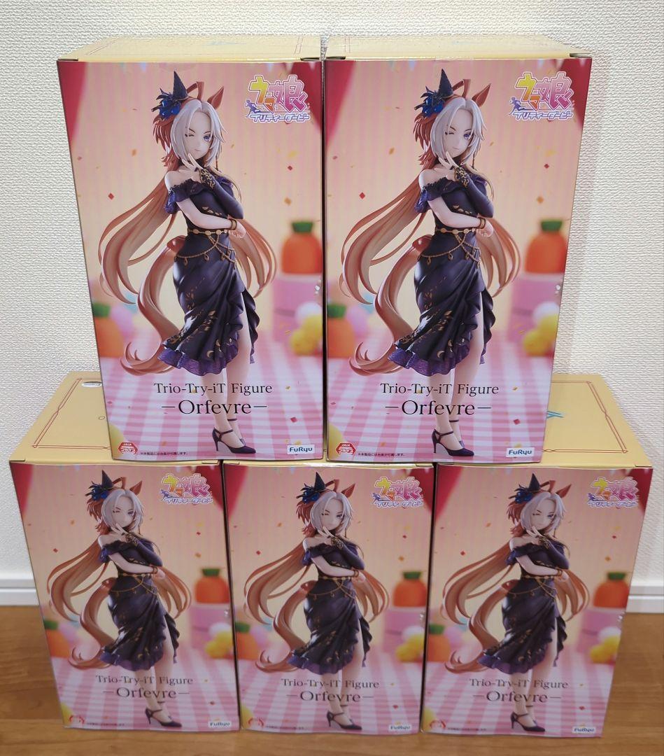 5個セット ウマ娘 Trio Try iT オルフェーヴル ラウンドワン