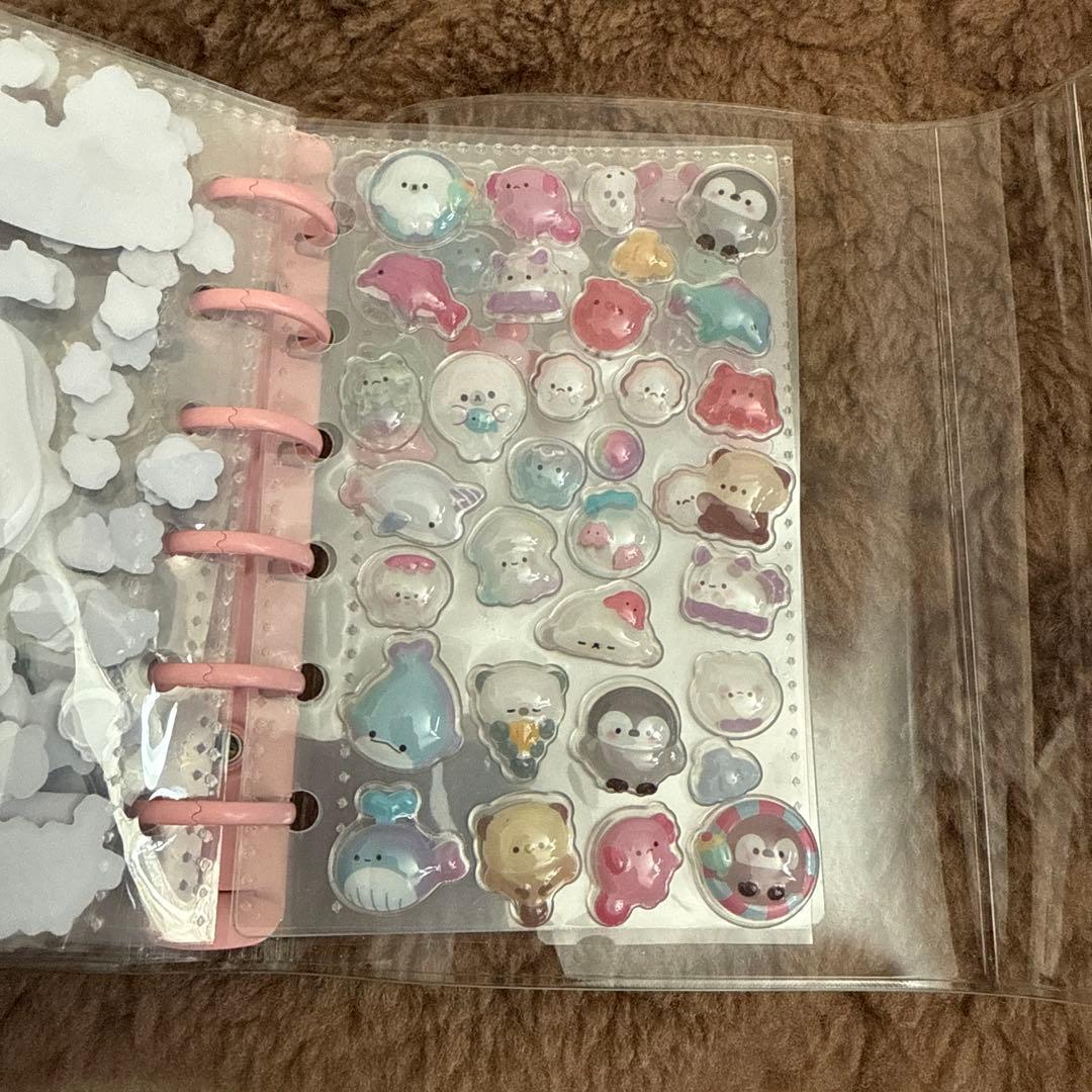 シール帳　完成品　たまごっち