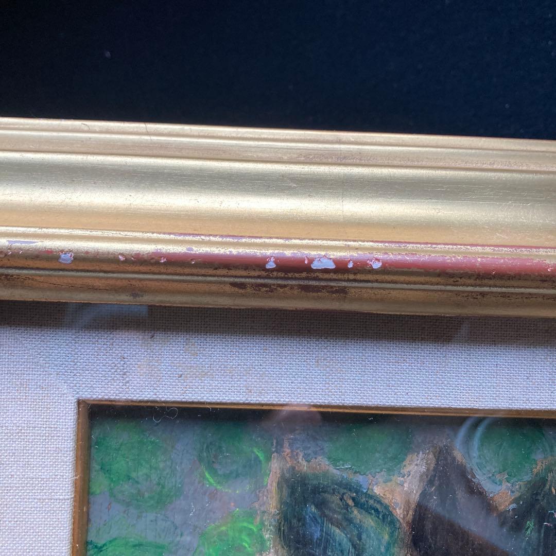 伝　椿貞雄「静物」額53×60￼cm 絵￼38×45cm 岸田劉生￼の愛弟子