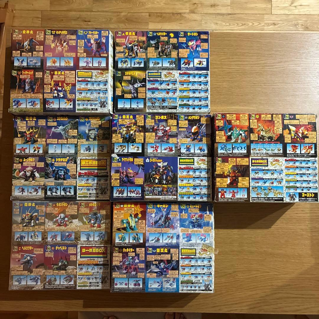 魔神英雄伝ワタル 魔神大集合 復刻版 第一階層から第七階層セット