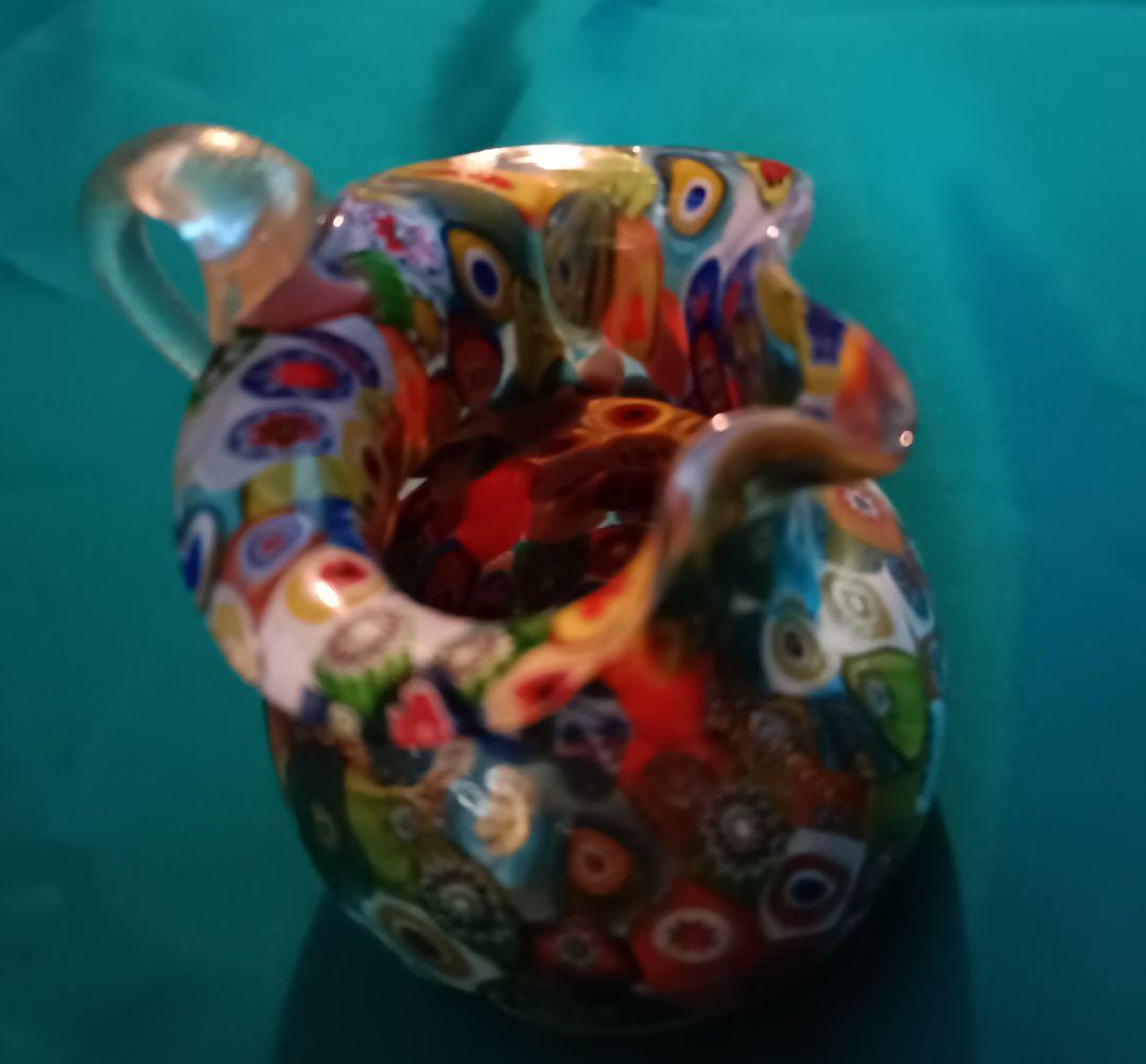 ベネチアンガラス　ムラノガラス　ミルフィオリ　インテリア　置物