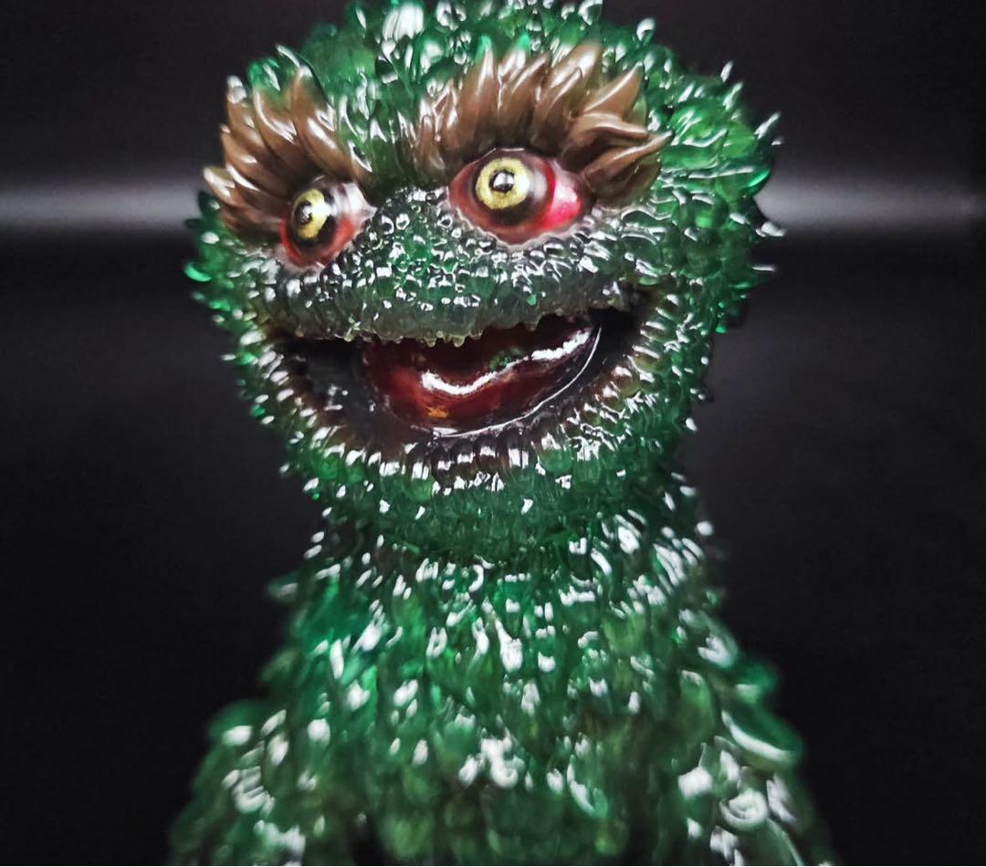 ソフビ SNail Toys Oscar Lah Grouch Japanese