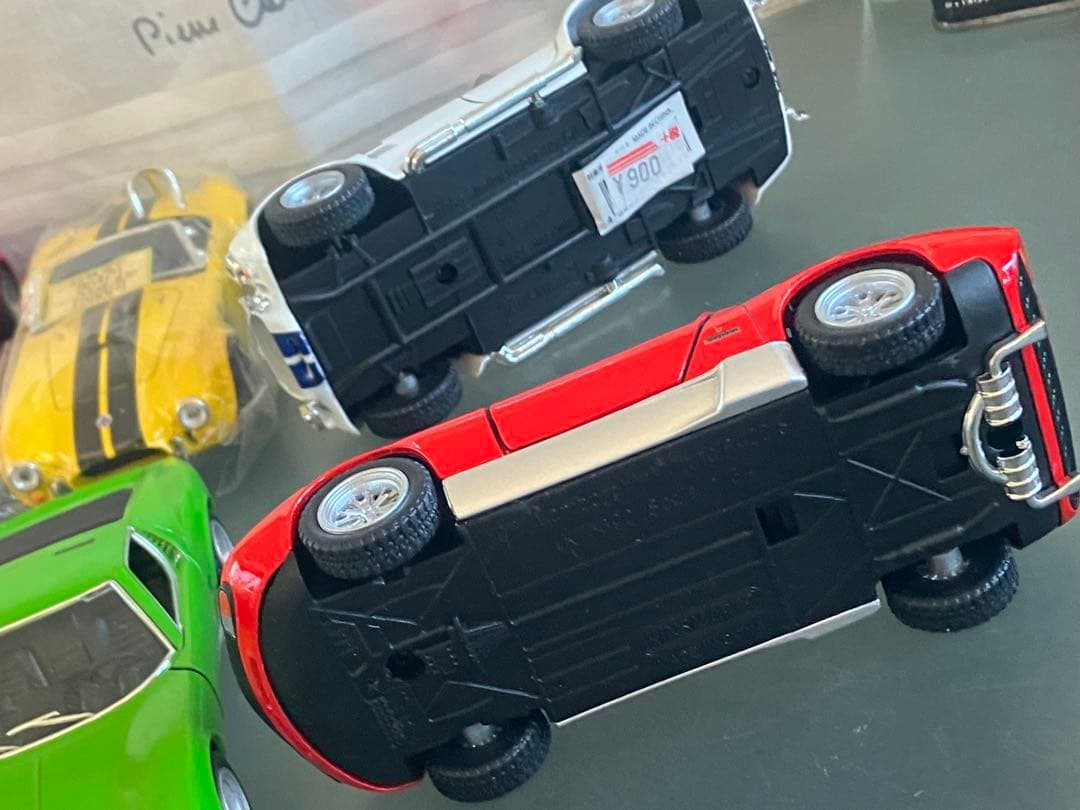 ミニカーまとめ売りベンツ ランボルギーニACコブラプルバックミニカー16台セット