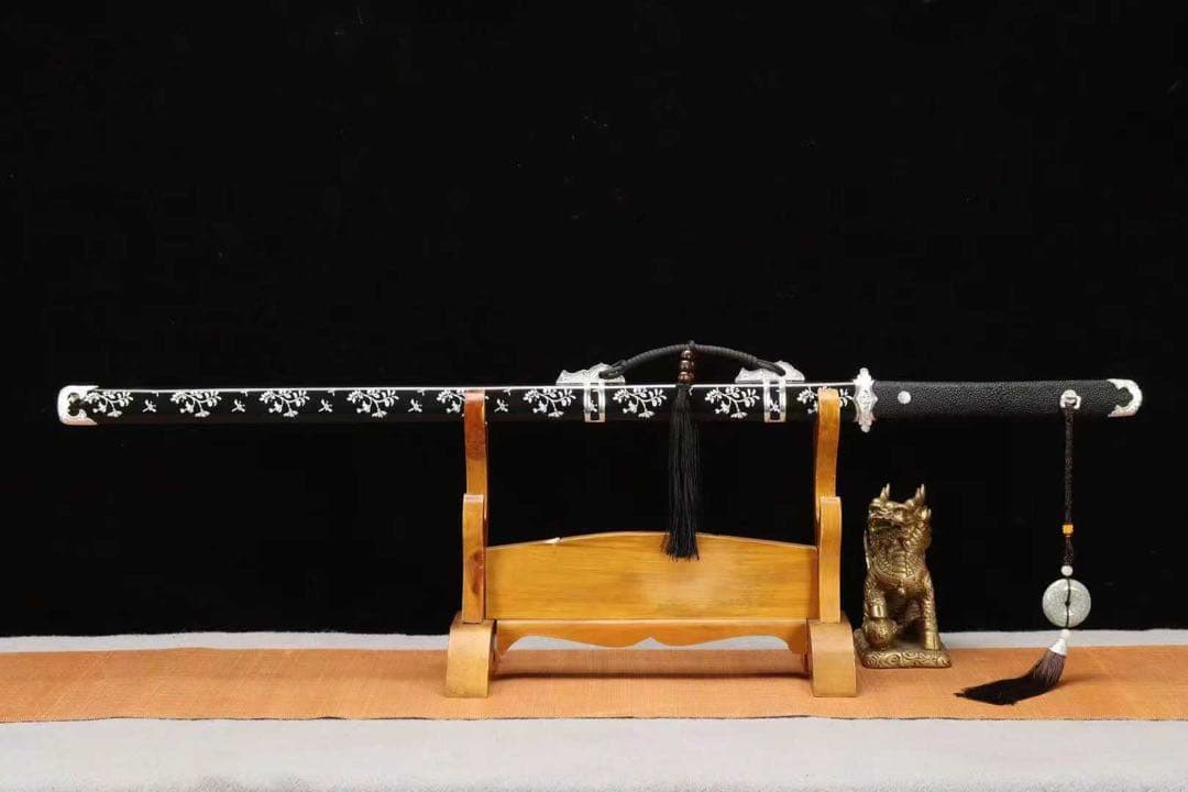 唐刀 美術刀 日本刀 甲伏锻 鑑賞用 武具 舞踊刀 古兵器