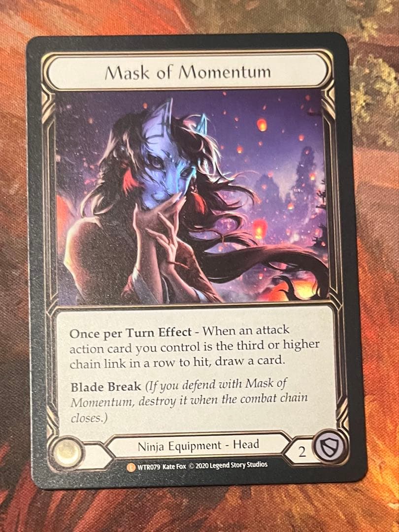 【Fab】Mask of Momentum 機運の仮面 RF WTR-UL079