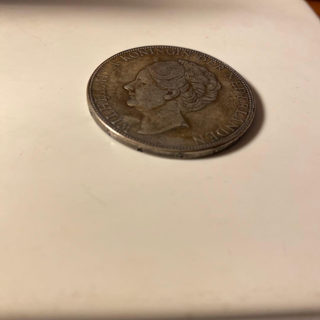 オランダ 1938年 2.5ギルダー 硬貨　銀貨