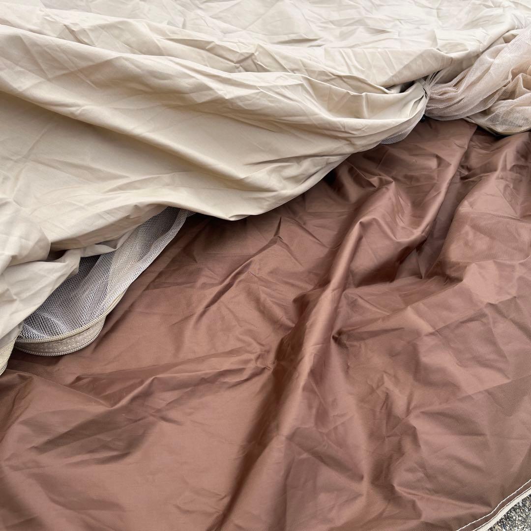 め*く様 美品 DOD ヤドカリテント タン シート マット セット キャンプ