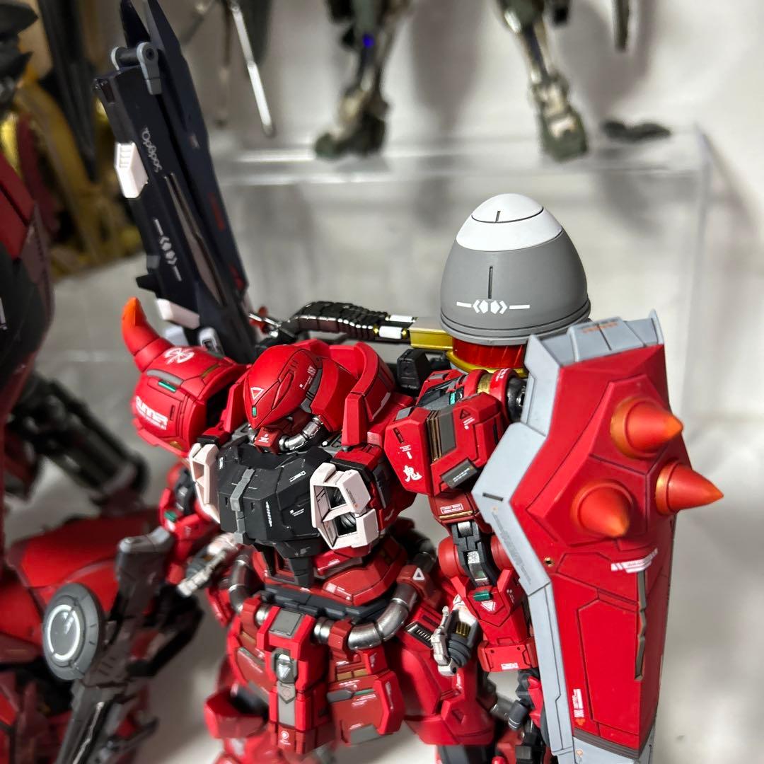 ガンプラ　塗装済み完成品　修正改造　MG