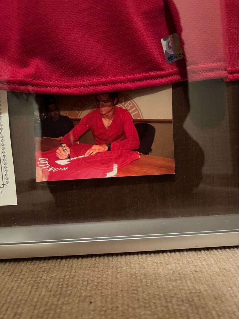 クリスティアーノ・ロナウド直筆サイン