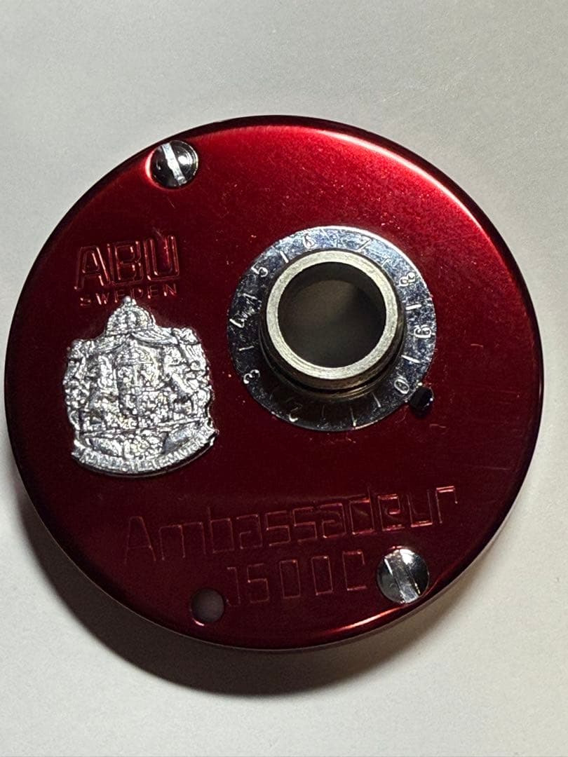 か*ん様 ABU Ambassadeur 1500C レッドパーツセット。アンバ