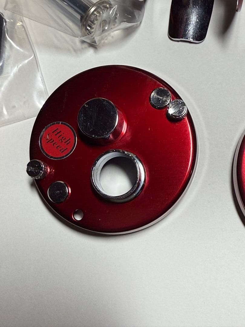 か*ん様 ABU Ambassadeur 1500C レッドパーツセット。アンバ