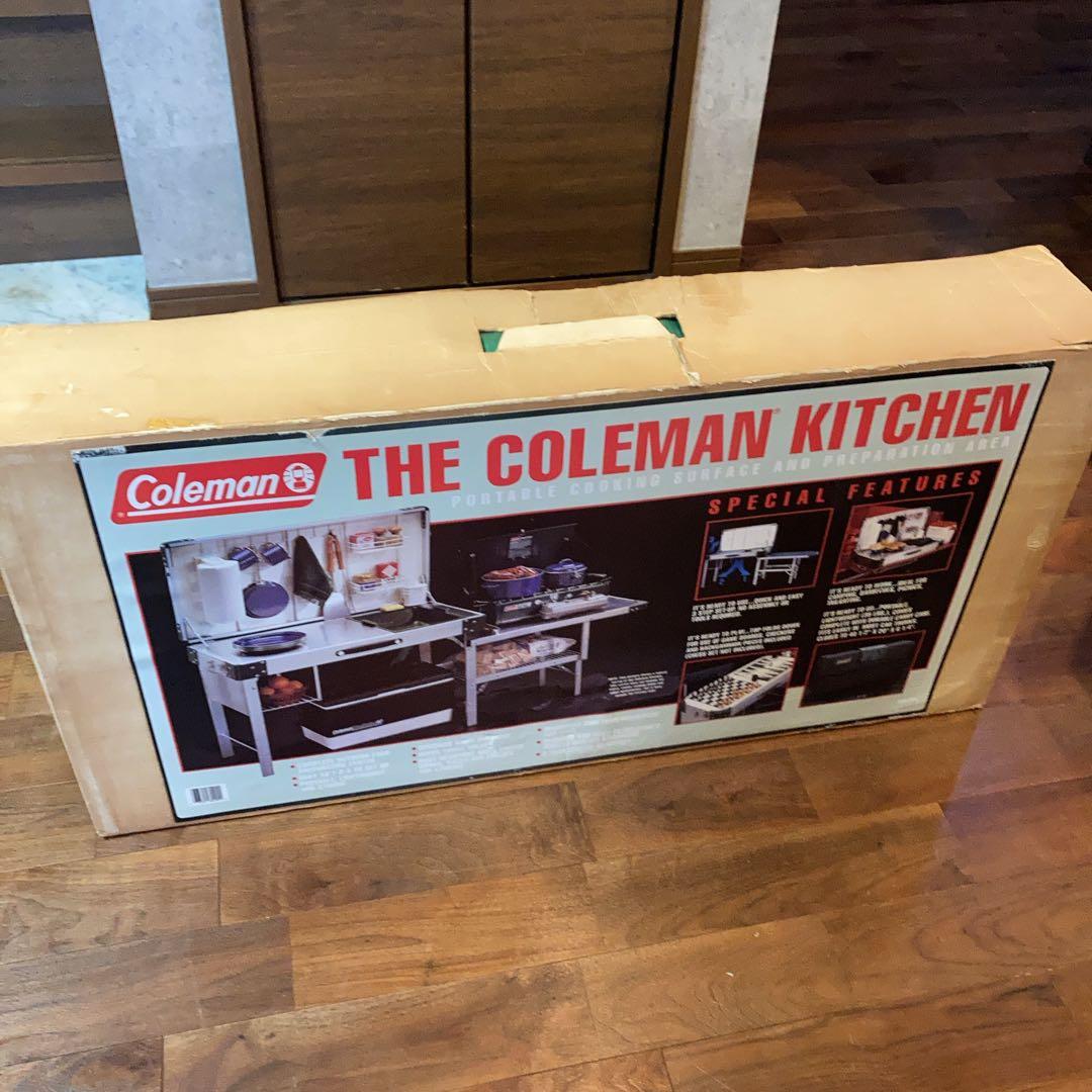 新品未使用✨️ 希少！廃盤！巨大！ コールマン ヴィンテージ キッチンテーブル