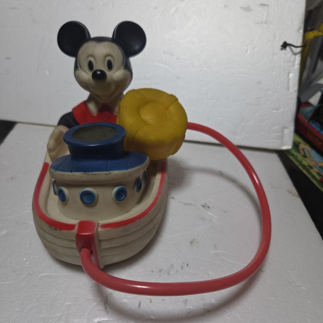 珍品 レトロ　ミッキーのおもちゃ 浴場(おふろ)や水遊び用