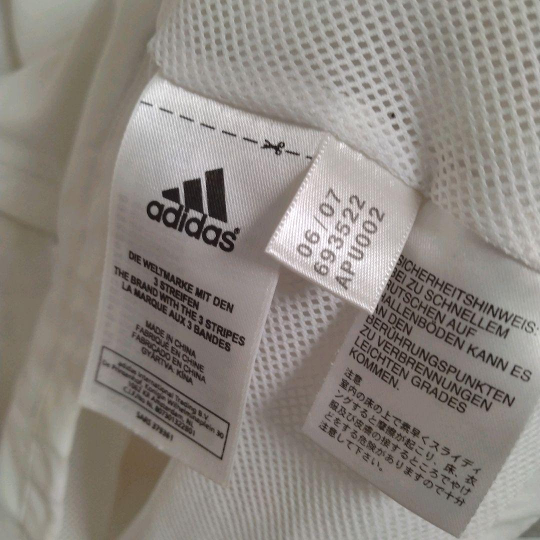 adidas　レアル・マドリードFC　00s　刺繍ロゴ　ウインドブレーカー　上下