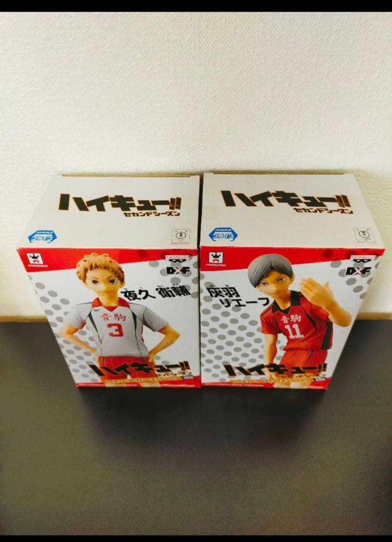 ハイキュー!! フィギュア【黒尾鉄朗、孤爪研磨、灰羽リエーフ、夜久衛輔】