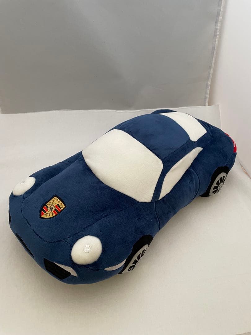 ポルシェ ぬいぐるみ　ネイビーブルー