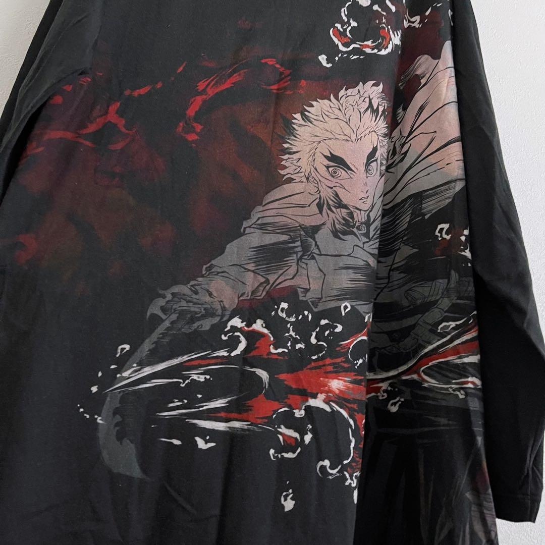鬼滅の刃 煉獄杏寿郎 ジャンボカットソー サイズ3 ヨウジヤマモト シャツ