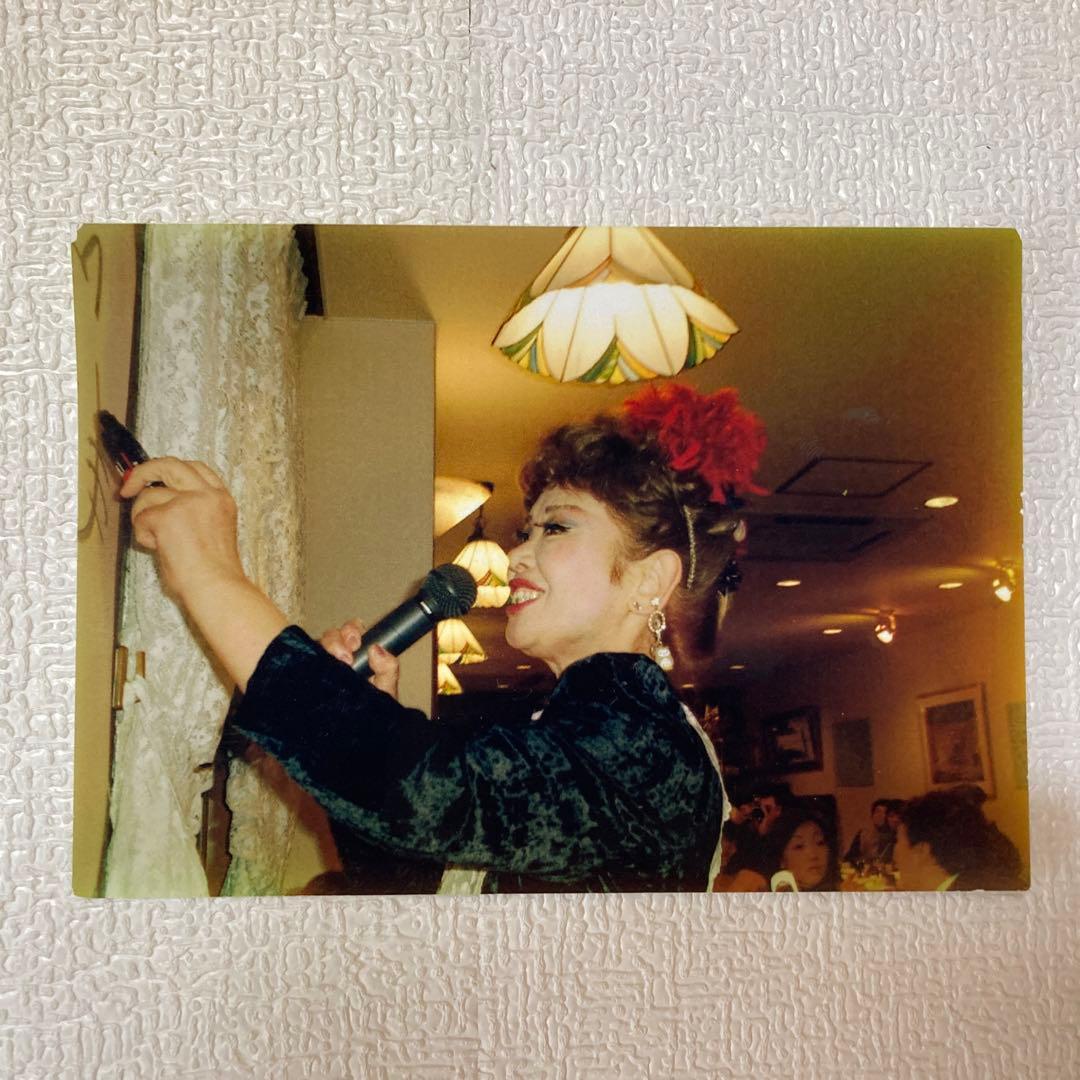 水森亜土　直筆 特大サイン入り絵　イラスト　実際の写真付き