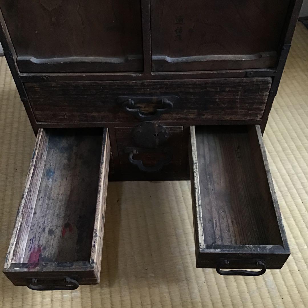 明治時代　時代箪笥 小箪笥 時代家具 レトロ家具