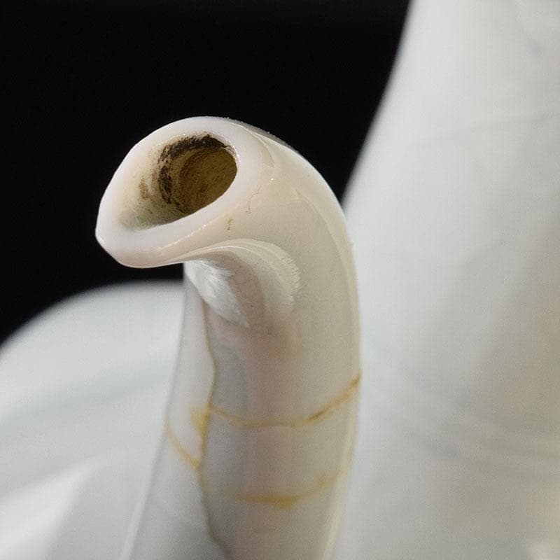 中国　影青　青白磁　蓋付水注瓶　N　7115