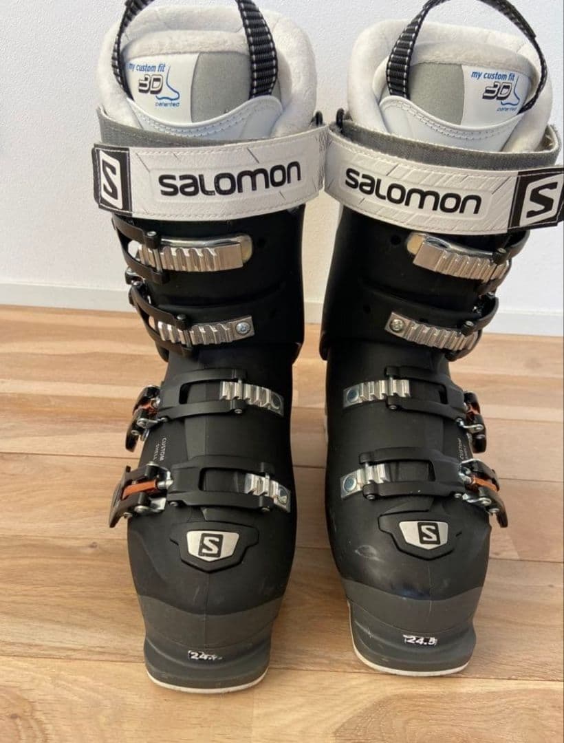 美品　サロモン　X PRO 100W 24.5cm 女性用モデル！