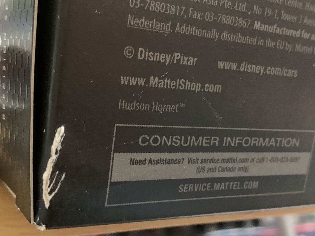 カーズ　プレシジョン　ライトニングマックィーン　ドックハドソン　マテル　激レア