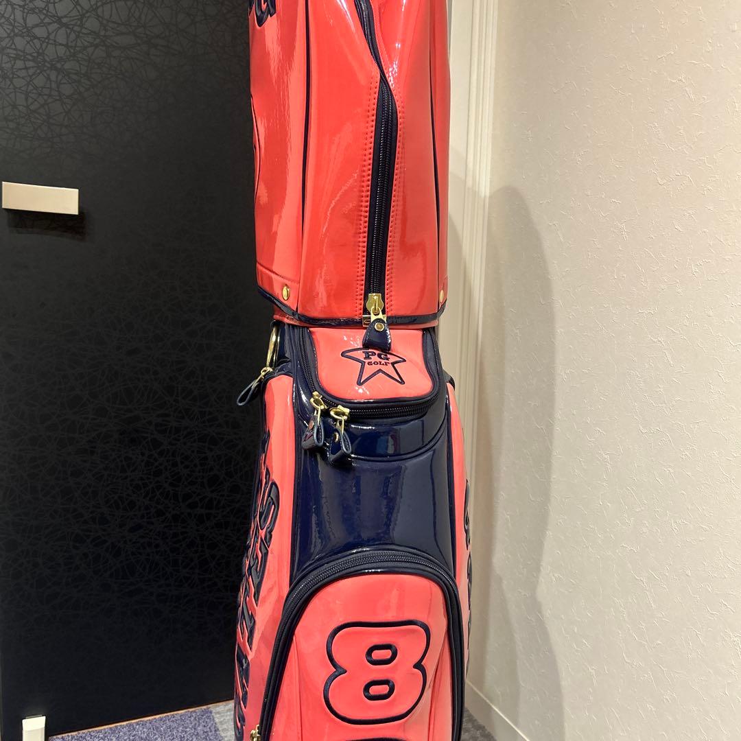 PEARLYGATES パーリーゲイツ レディース キャディバッグ エナメル