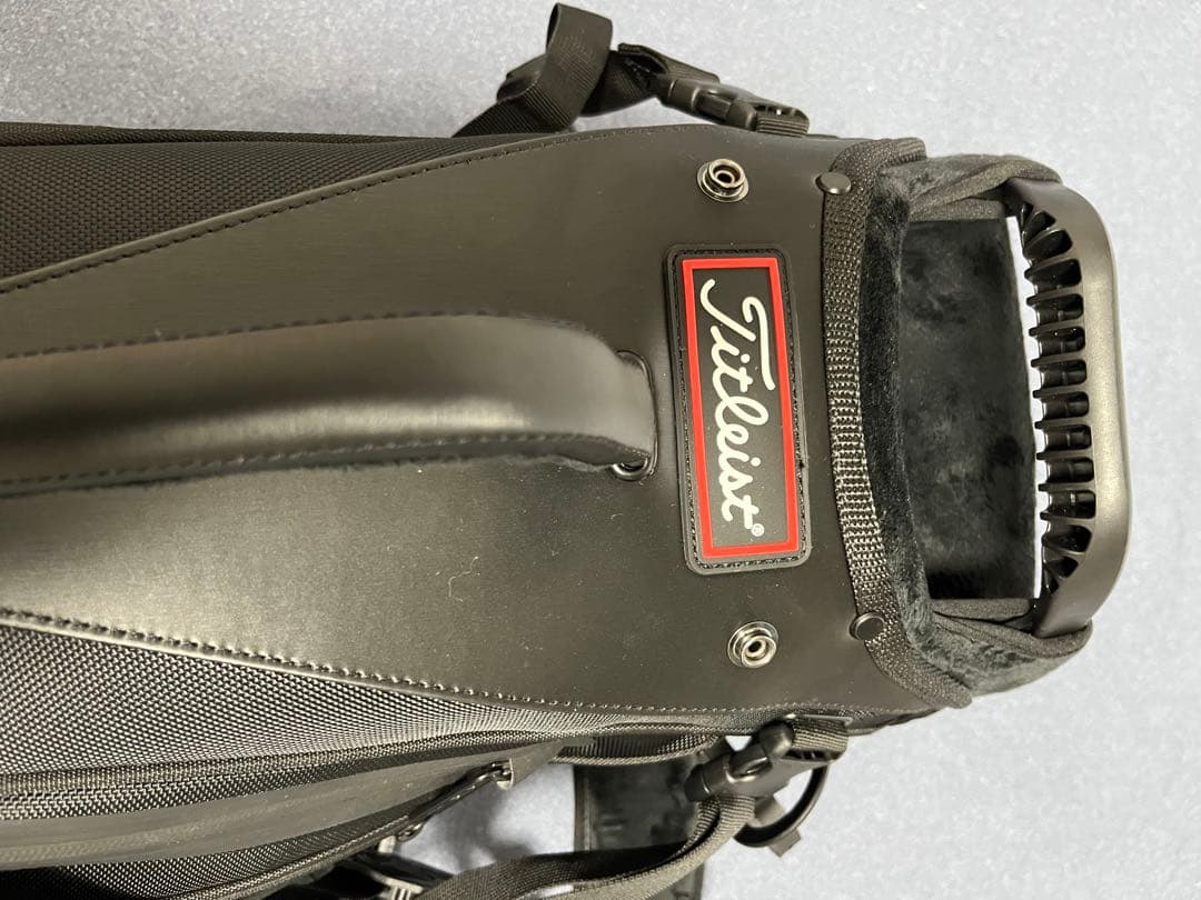 Titleist キャディバッグ スタンド付ブラック/ホワイトTB20SXSF