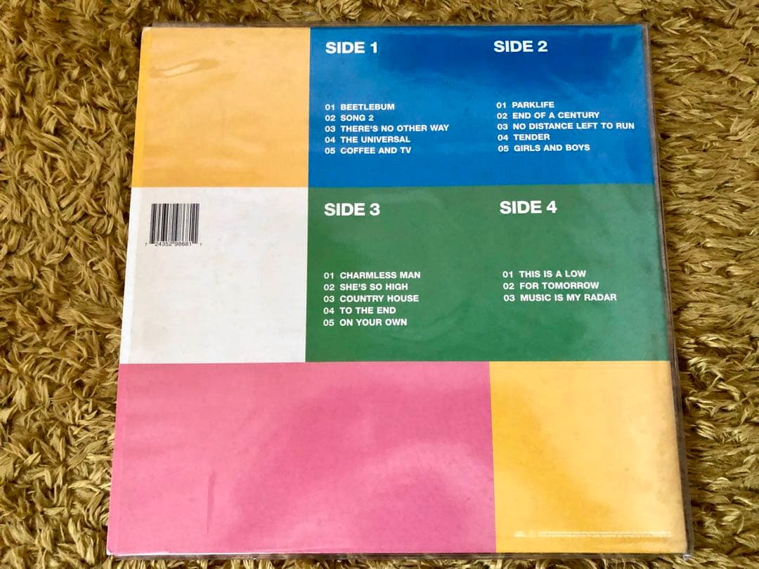 Blur The Best Of 2LP ブラー ベスト アナログ レコード