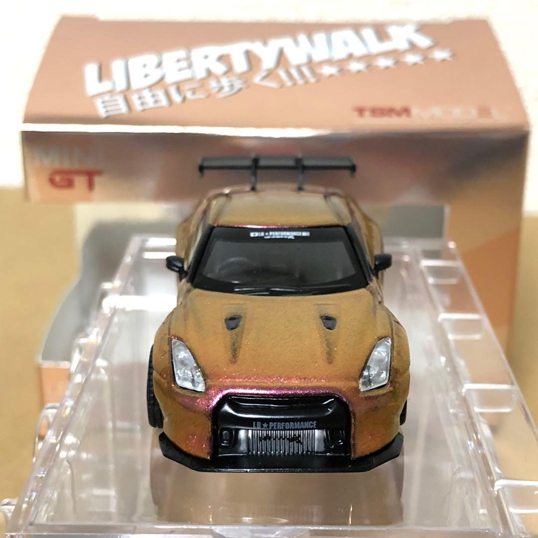 MINI GT ミニGT　LB WORKS　日産GT-R　マジックブロンズ