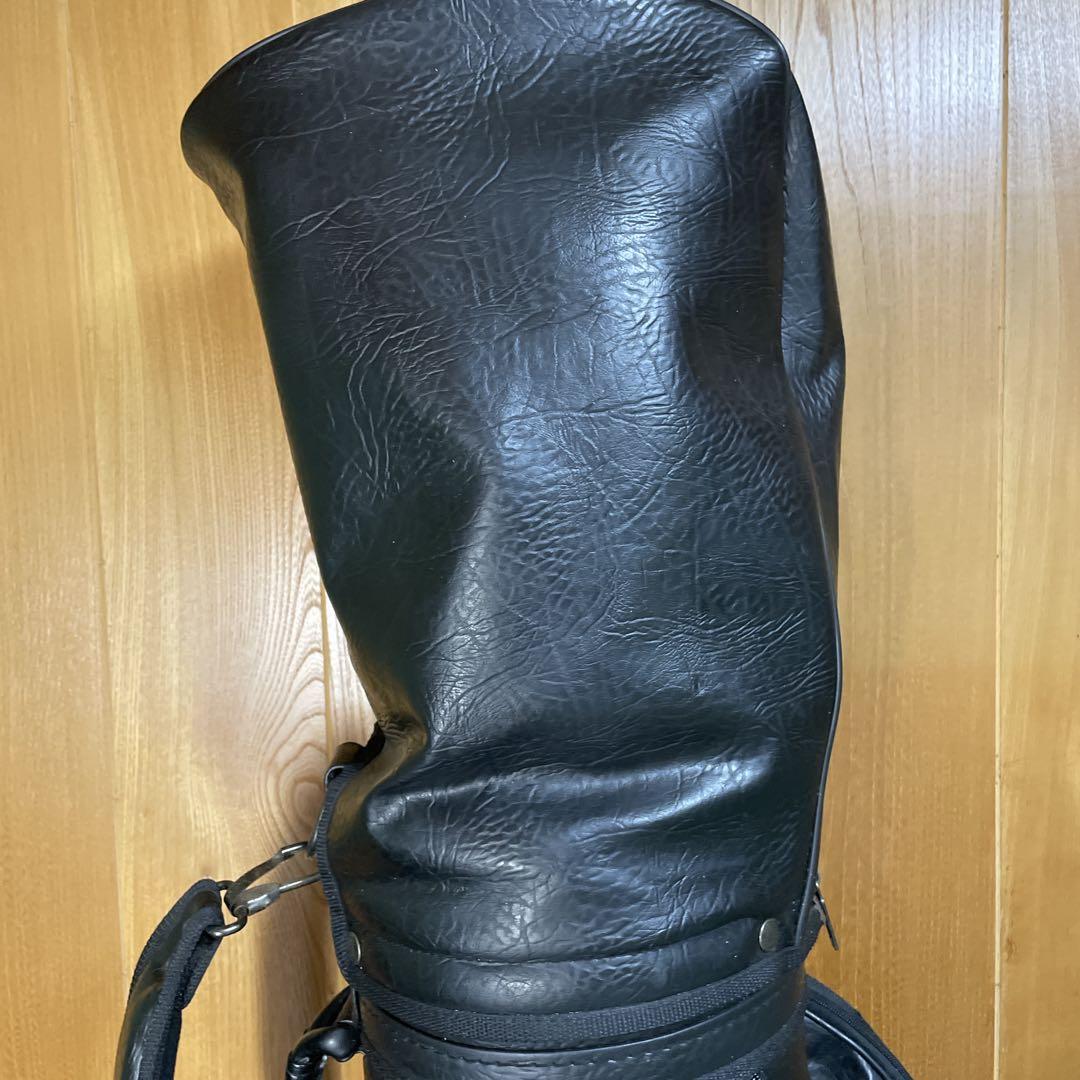 タイトリスト DCI キャディバッグ　合皮　ブラック&ホワイト　ゴルフバッグ