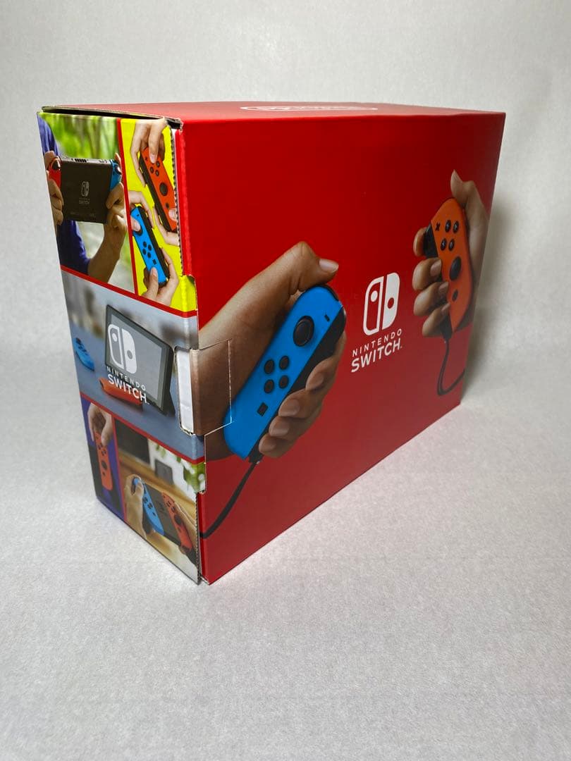 ほぼ未使用　Switch本体　任天堂Switch ネオン青赤　 任天堂 HAD