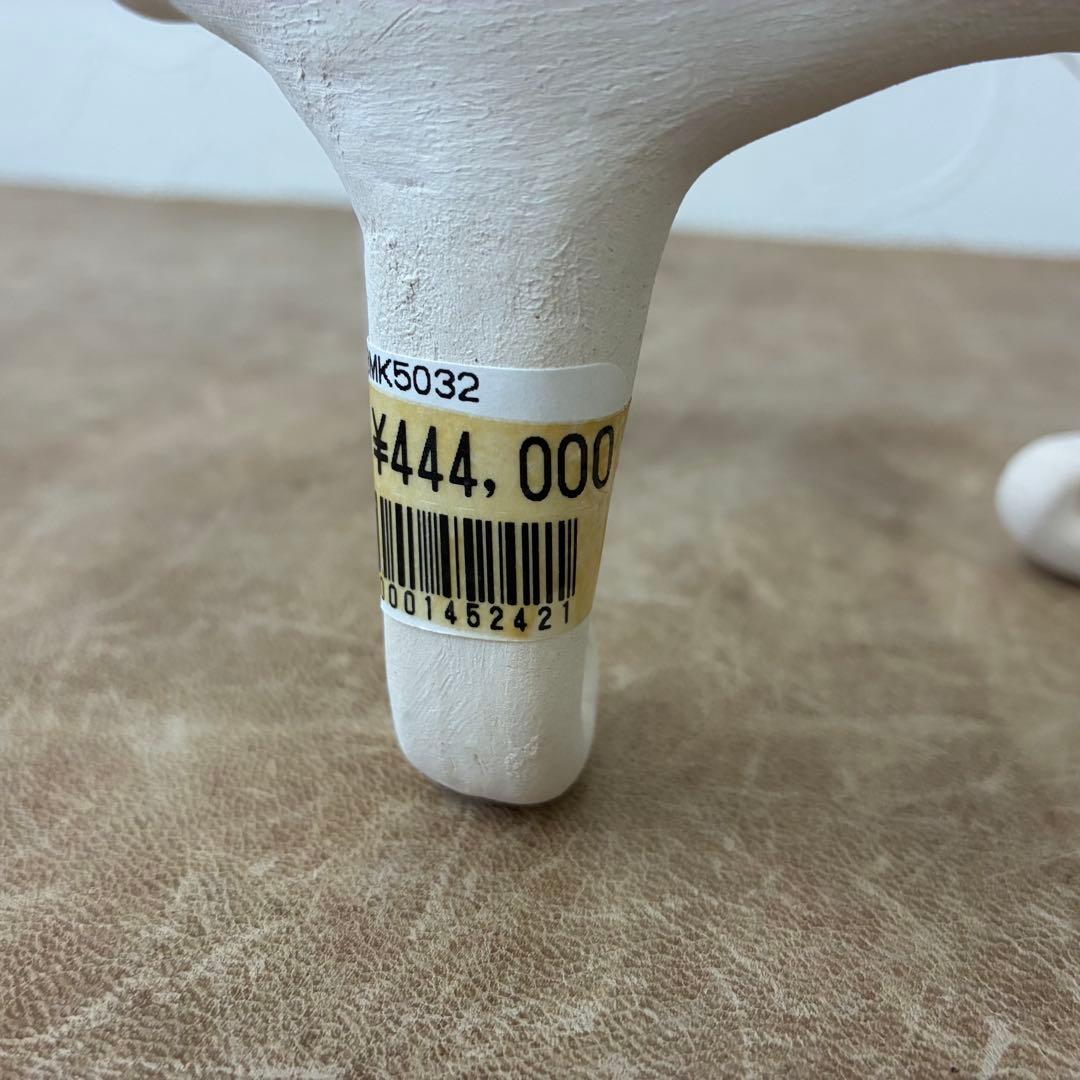 茶道具　黄瀬戸牡丹文　瓶掛　陶芸家　水野敬子作　陶器　五徳付　共箱入　未使用